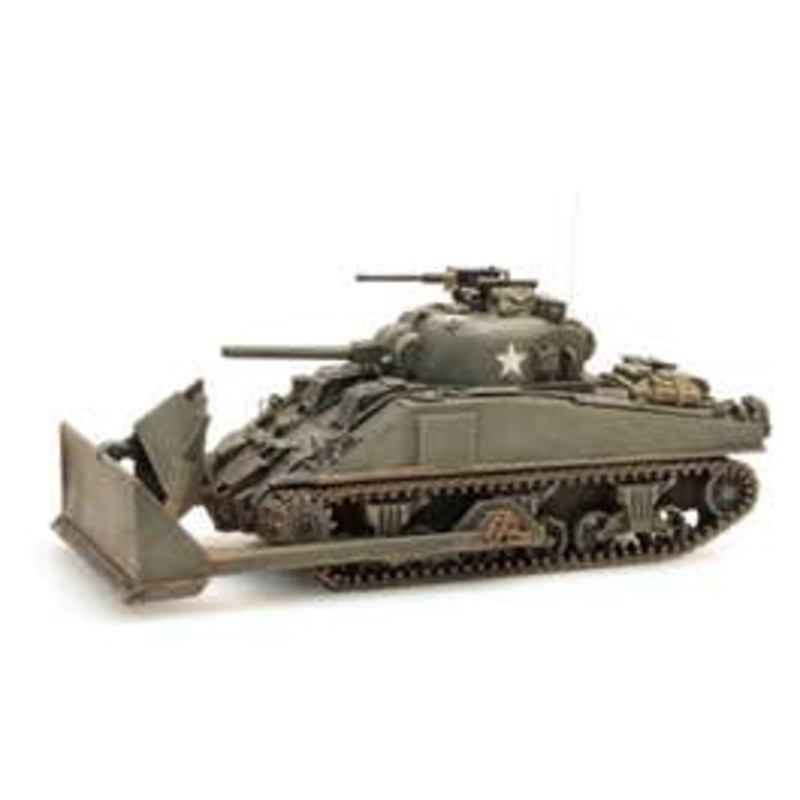 Artitec 387.116  HO Sherman M4, dozer tank, UK / US