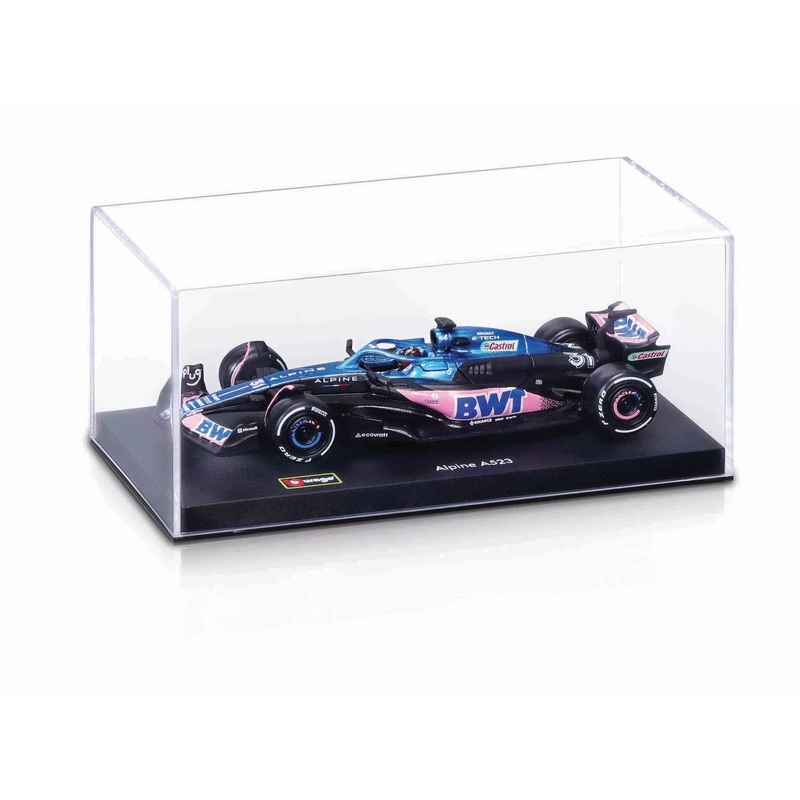 Burago – 1/43 BWT Alpine F1 A523 2023 w/ Helmet (Asst)