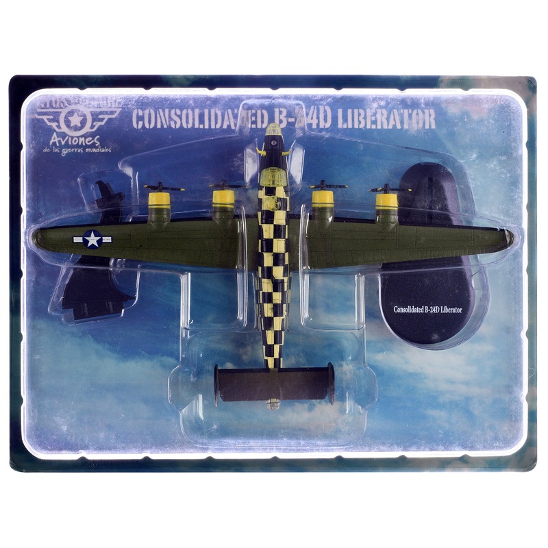 Consolidated B-24D Liberator Aircraft “You Cawn’t Miss It 448th Bombardment Group 8th Air Force” (1944) British Royal Air Force 1/144 Diecast Model Airplane by Mitos Del Aire