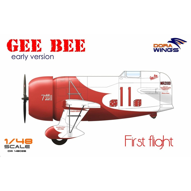 Dora Wings – 1/48 Gee Bee Super Sportster R-1 (Early Version)