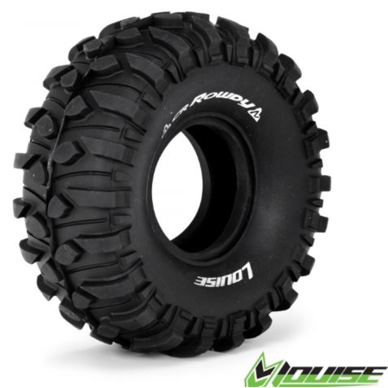 Louise – CR-Rowdy 1.9″ Crawler Tire Super Soft (Unmounted)(2)