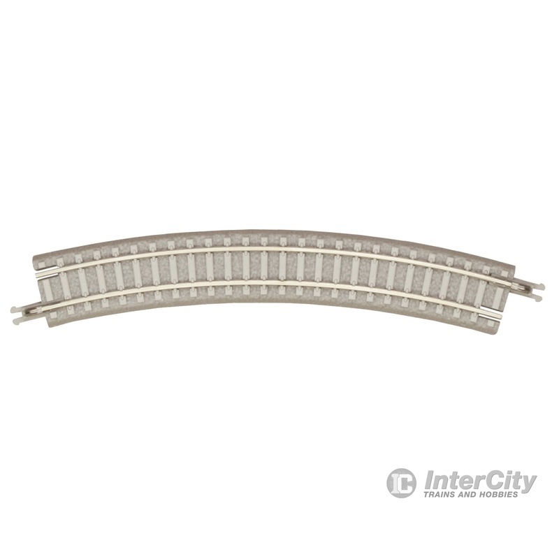 Rokuhan Z R051 195mm – 30 degree curve track with concrete ties