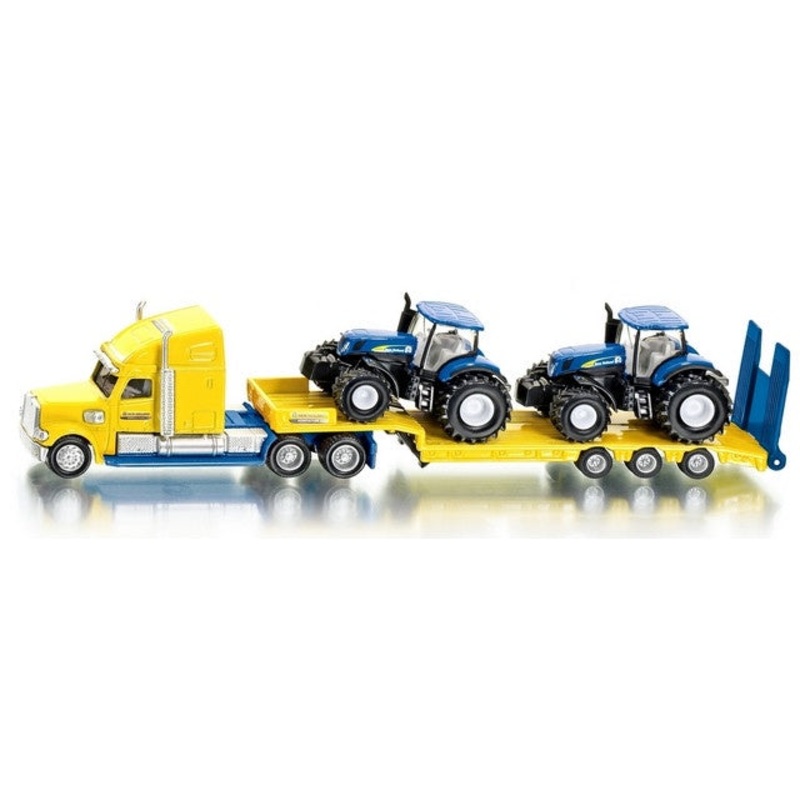 Siku – 1/87 US Truck with New Holland Tractors