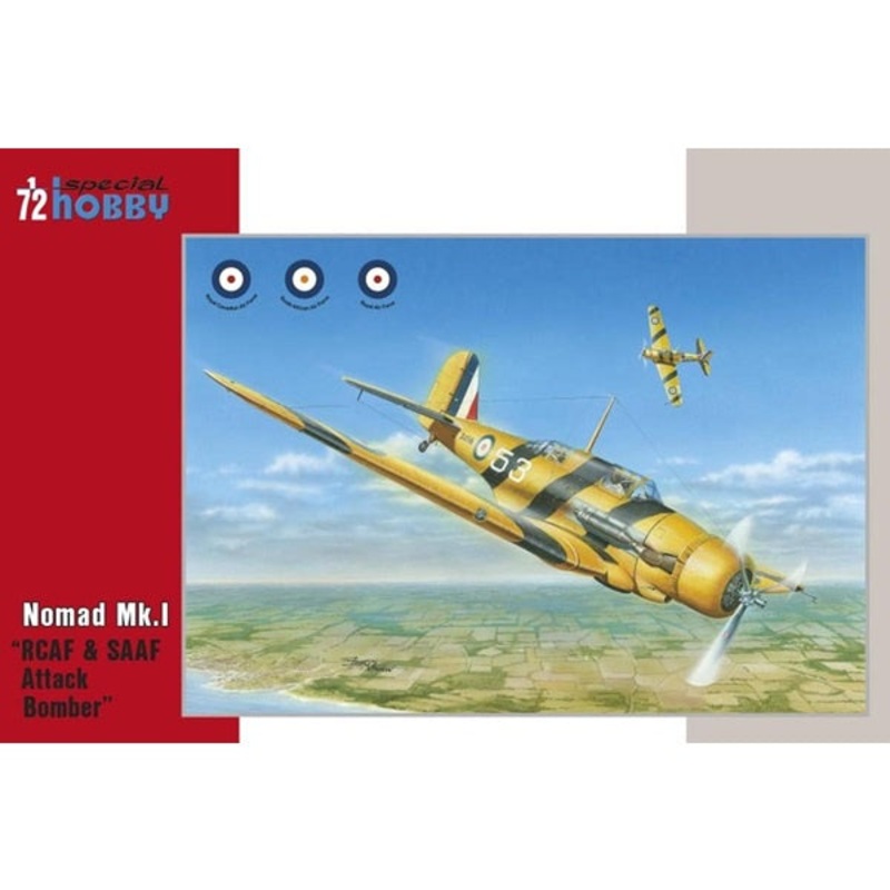 Special Hobby – 1/72 Nomad Mk.I “RCAF & SAAF Attack Bomber”