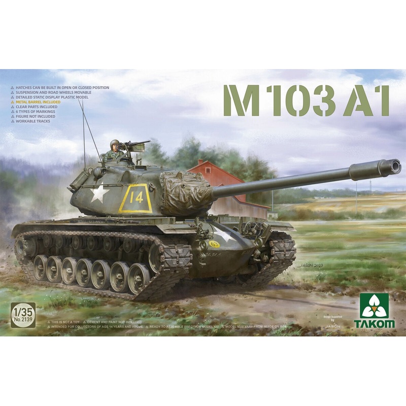 Takom – 1/35 M103 A1