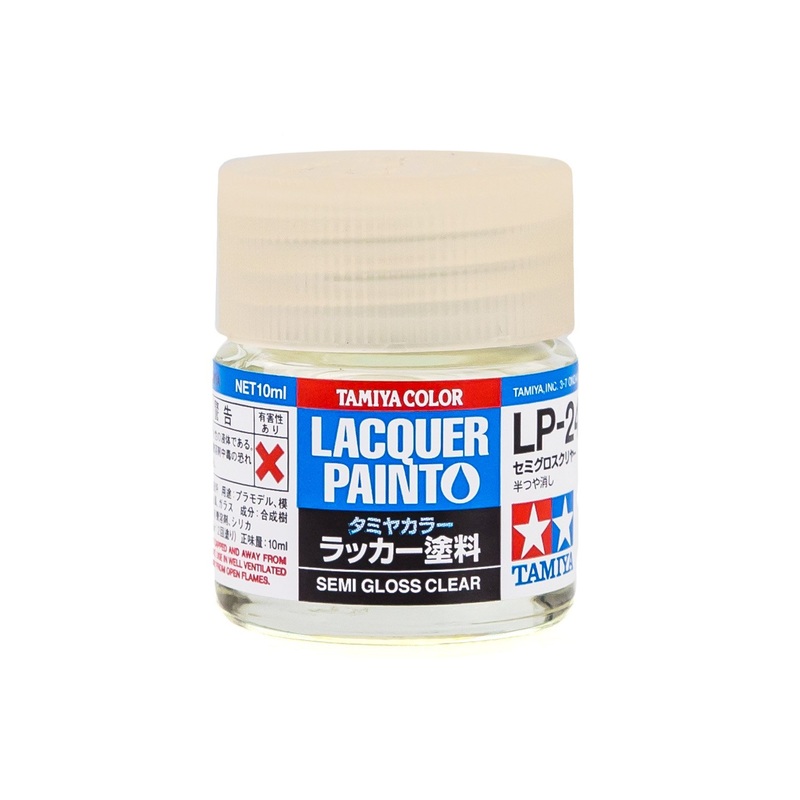 Tamiya – LP-24 Semi Gloss Clear (10ml)