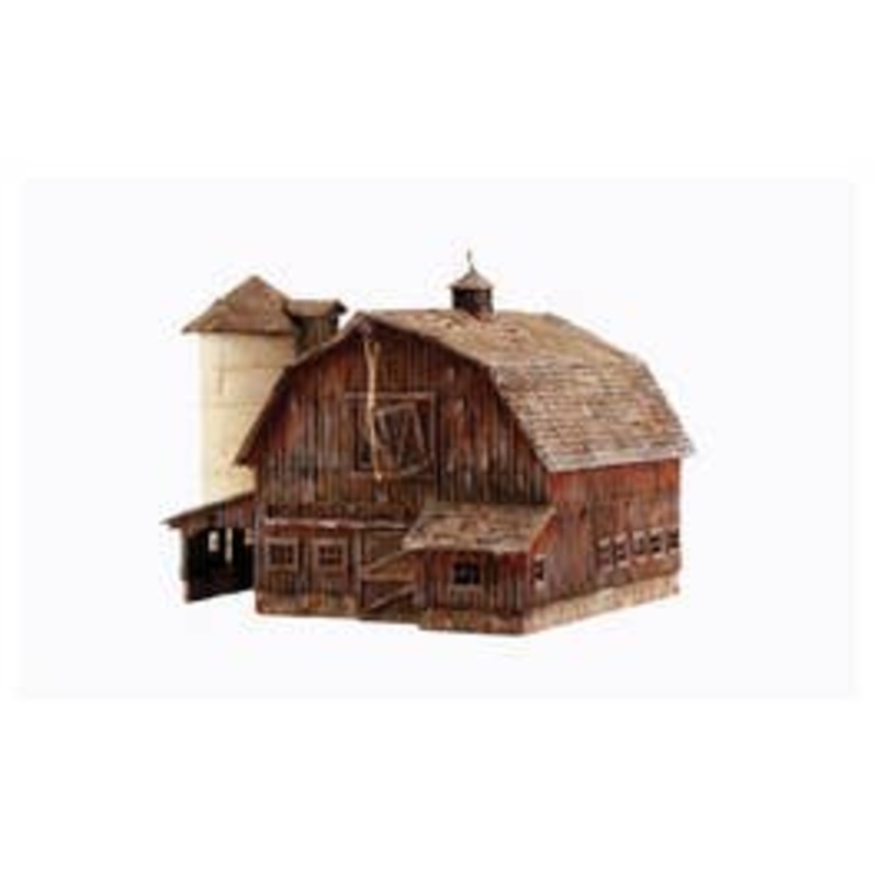 Woodland Scenics BR4932 N Old Weathered Barn (Built up)