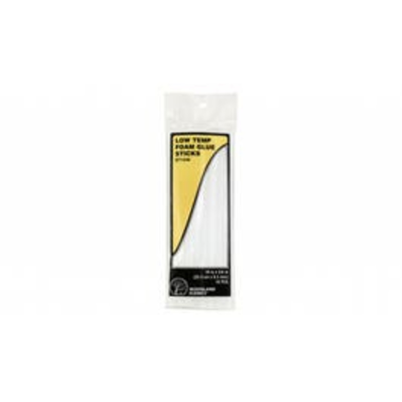 Woodland Scenics #ST1446 Low Temp Foam Glue Sticks 10 Sticks, 10″ long