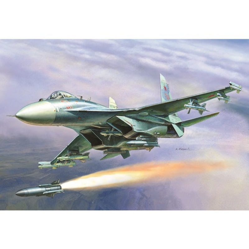 Zvezda – 1/72 SU-27SM Flanker B