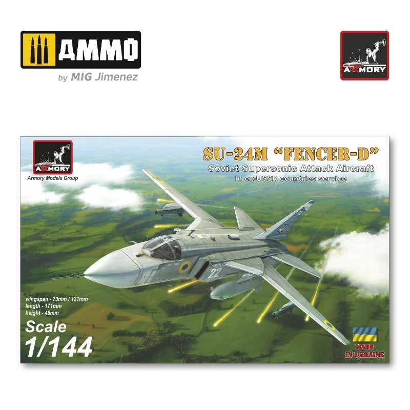 ARMORY – 1/144 Sukhoj Su-24M Fencer in ex-USSR Countries Service (USSR, Ukraine, Belarus)