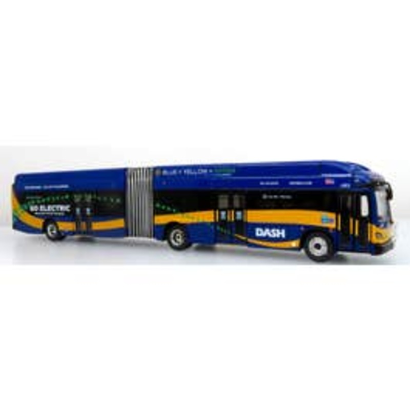 Iconic Replicas 87-0530  HO NFI Xcelsior XN60 Articulated Transit Bus – DASH