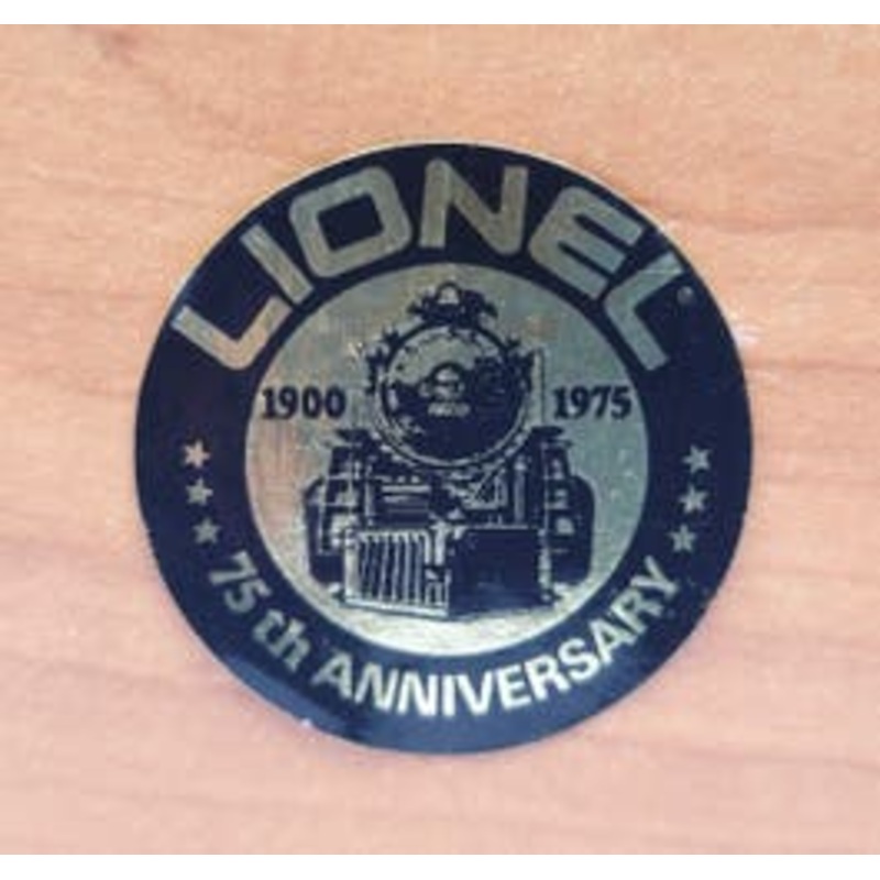 Lionel #LIO75 Vintage 75th Anniversary Logo Sticker
