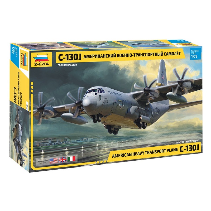 Zvezda – 1/72 C-130J Hercules
