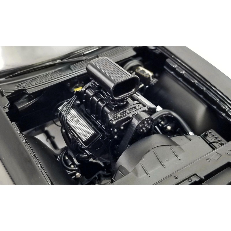 1970 Pontiac GTO Judge “Justified” Black “Drag Outlaws” Series Limited Edition to 564 pieces Worldwide 1/18 Diecast Model Car by ACME