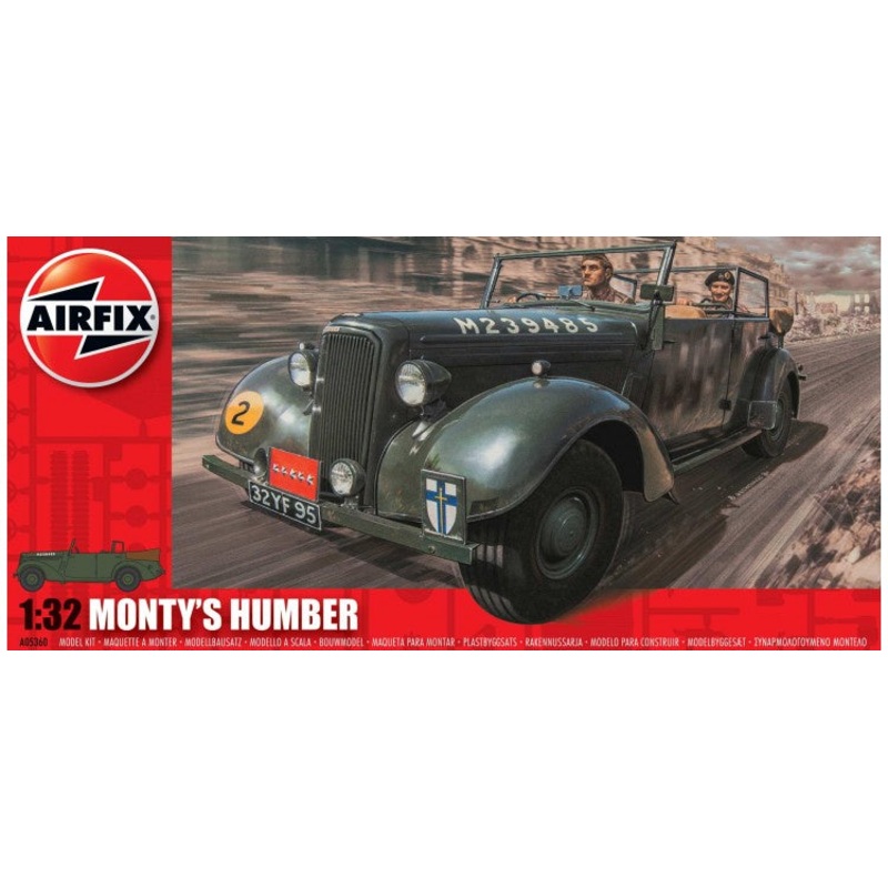 Airfix – 1/32 Monty’s Humber Snipe Car