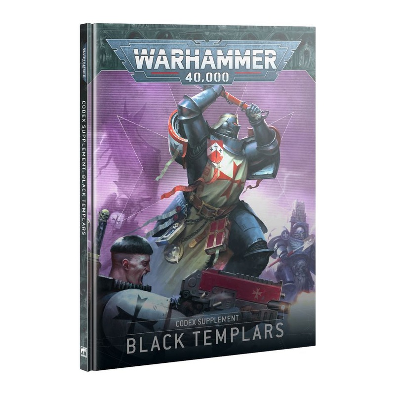 GW – Warhammer 40k Codex Supplement: Black Templars  (55-01)
