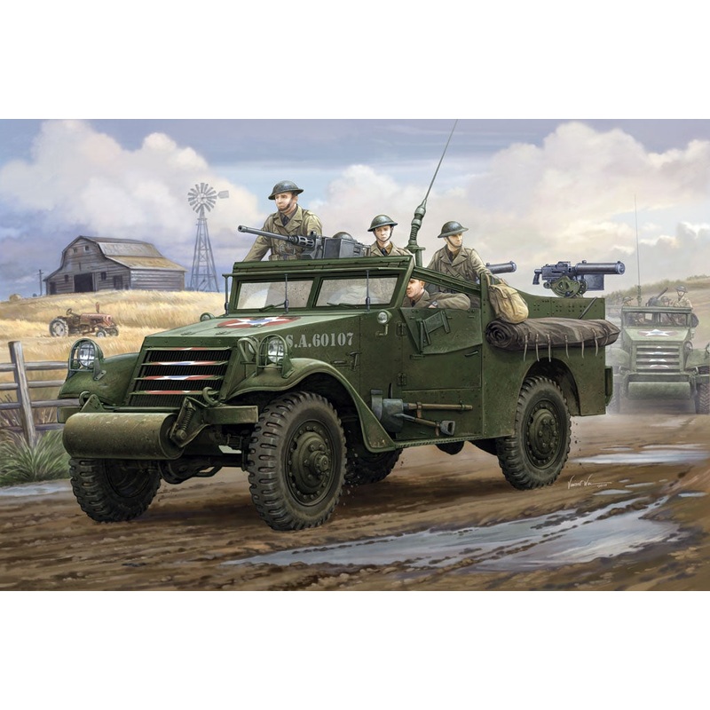 Hobby Boss – 1/35 M3A1 White Scout Car Early Production (82451)