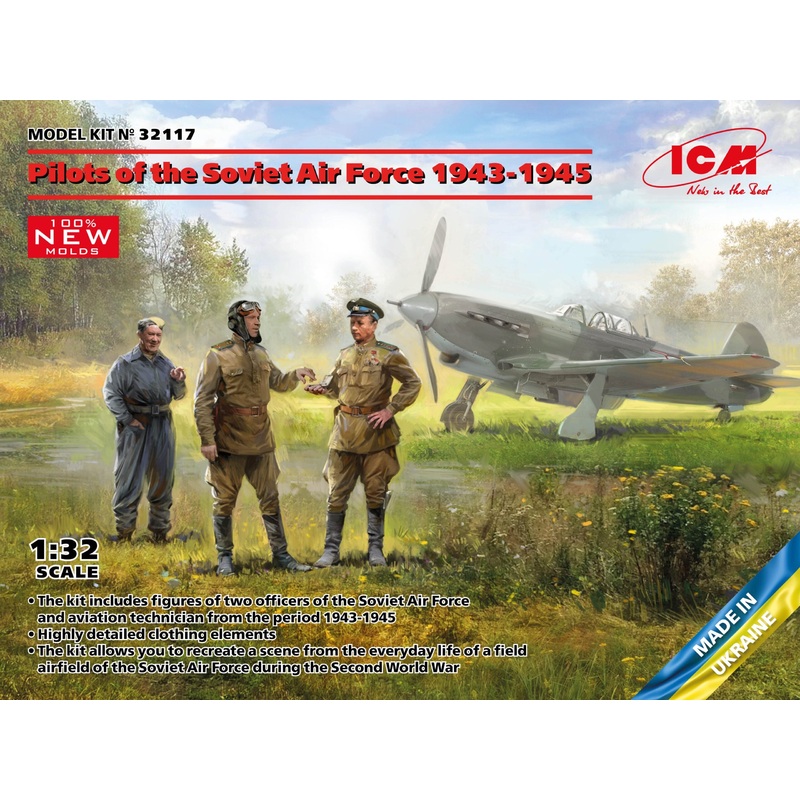 ICM – 1/32 Soviet Air Force Pilots