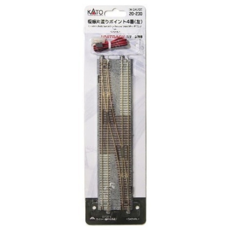 Kato 20-230 N Double Track Single Left-Hand Crossover