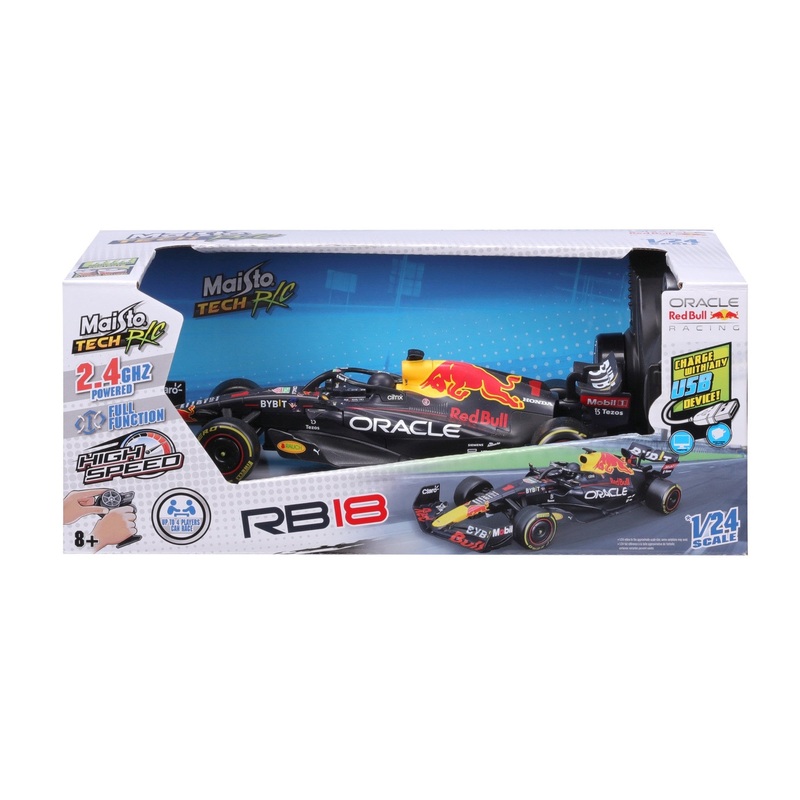 Maisto – 1/24 R/C Red Bull F1 RB18 2022 – #1 M. Verstappen