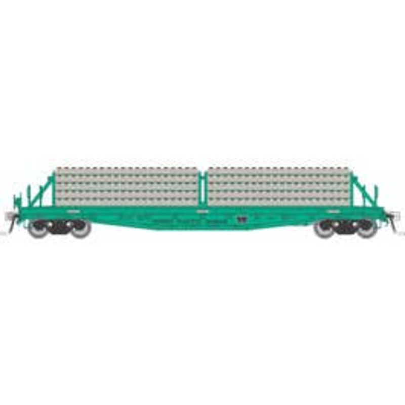 Rapido 138305 HO F30D 50' Tie Car: UP – MOW: 6-Pack