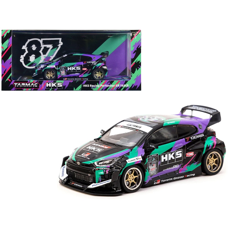 Toyota Yaris KS Racing Performer GR “Hobby43” Series 1/43 Diecast Model Car by Tarmac Works