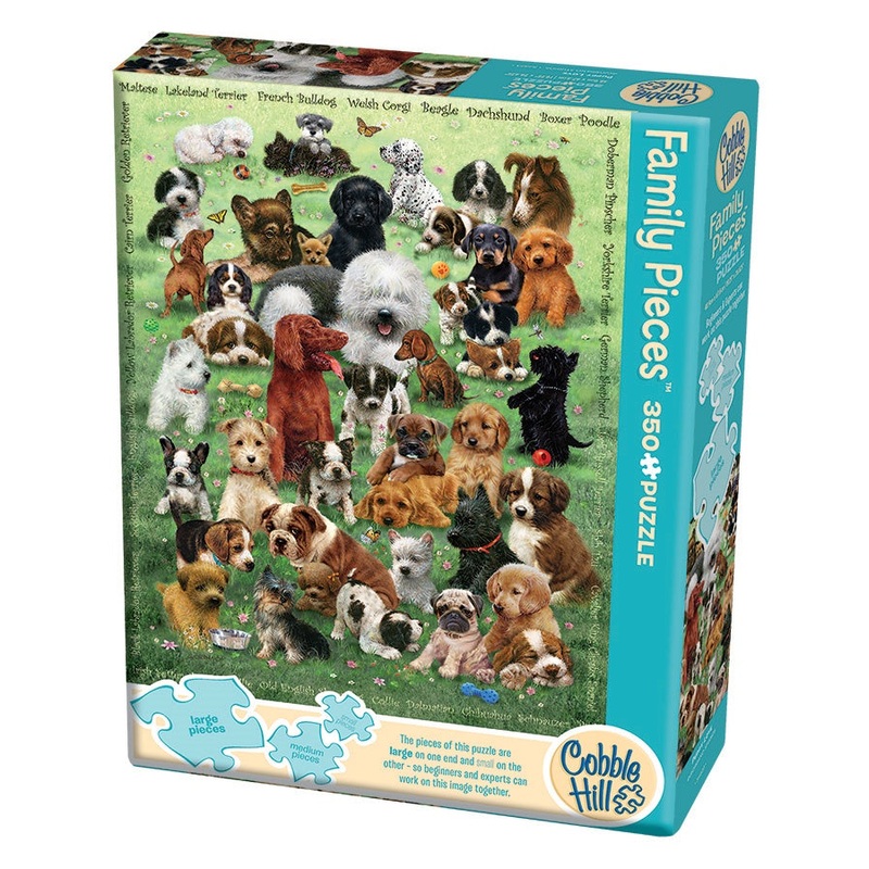 Cobble Hill – Puppy Love (Family)(350 pcs)