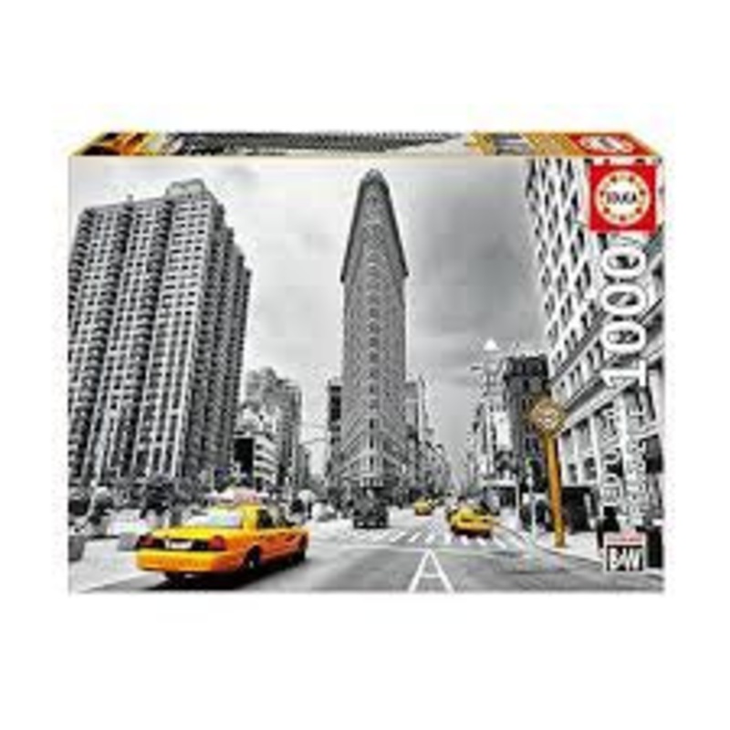 Educa – Flatiron- New York – Coloured B&W (1000pc)