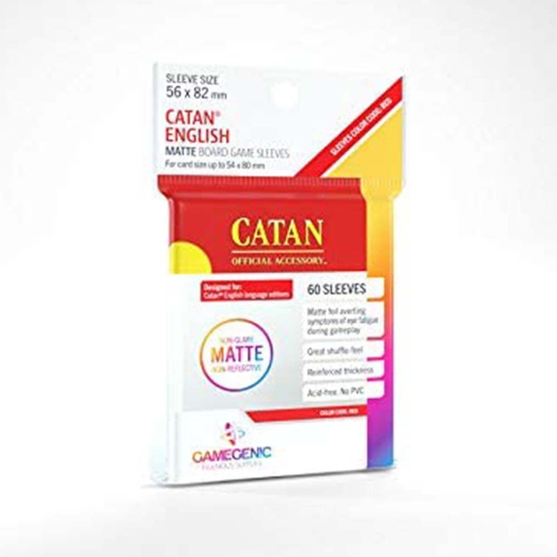 GameGenic – MATTE Sleeves: 56 x 82mm (Catan)