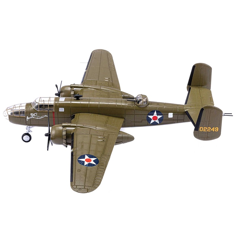 North American B-25B Mitchell Bomber Aircraft U.S. Army “Hari Kari-er” Doolittle Raid (1942) 1/72 Diecast Model by Air Force 1