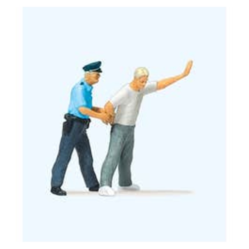 Preiser 28119  HO Under Arrest
