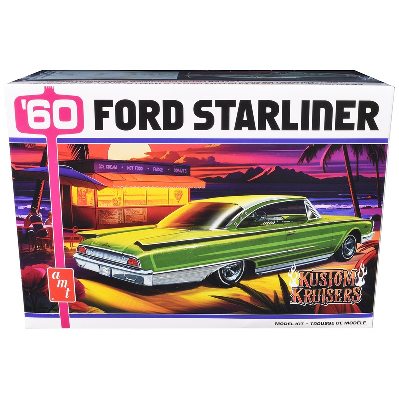 Skill 2 Model Kit 1960 Ford Starliner “Kustom Kruisers” 1/25 Scale Model by AMT