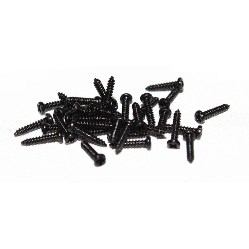 SRC – M1 Screws 3mm – Black (50pcs)