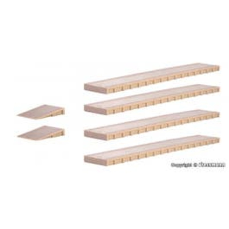 Vollmer 43558  HO Baggage service platform, six-part kit