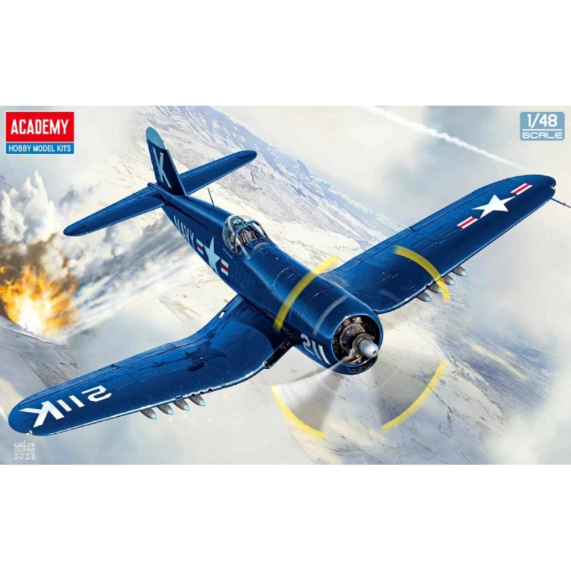 Academy – 1/48 Vought F4U-4 Corsair – Battle of Jangjin Reservoir