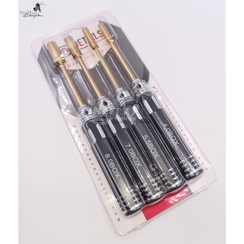 Details – Classic Nut Driver Set  Black  4pcs