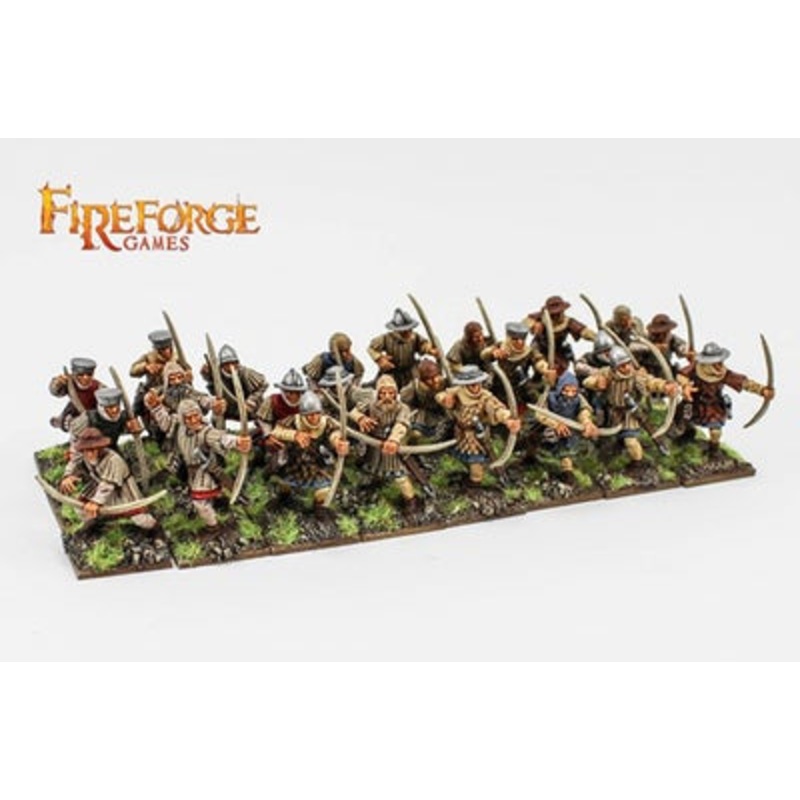 Fireforge Games – Medieval Archers  (24 Plastic Multipart Figs.)