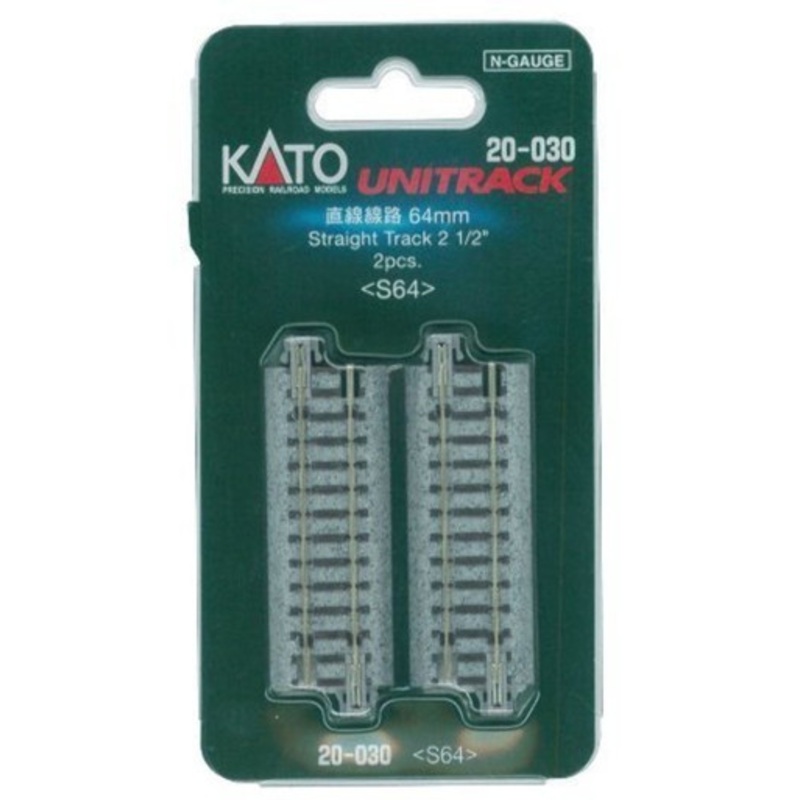 Kato 20-030 N 64mm 2-1/2″ Straight (2)