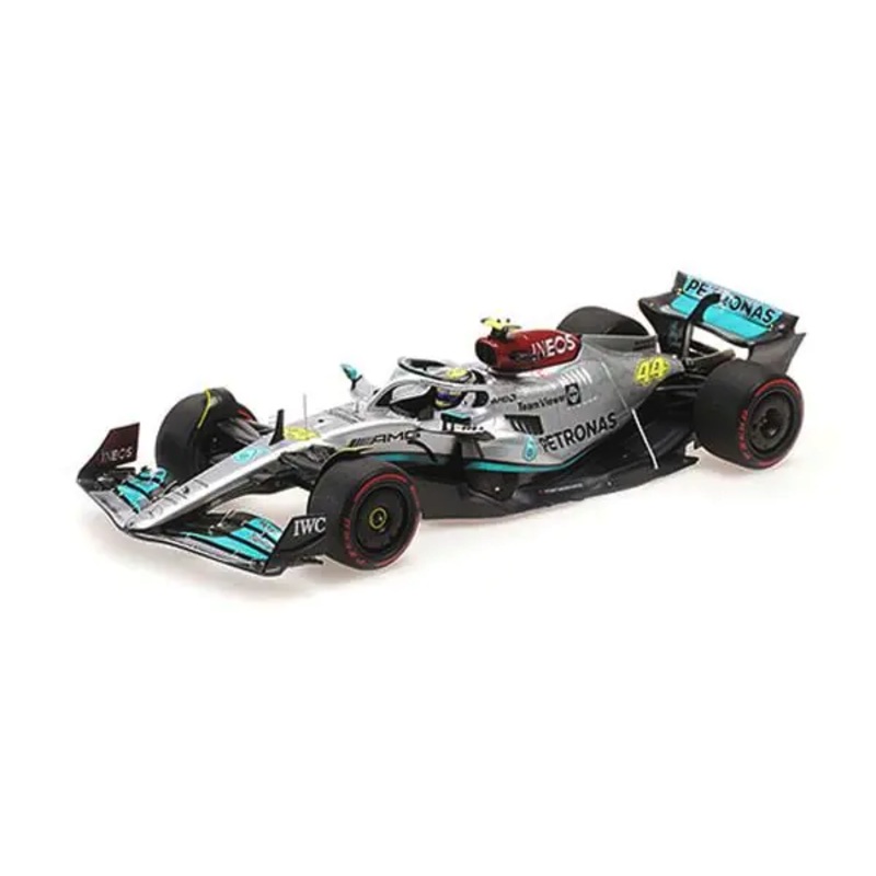 Minichamps – 1/18 Mercedes-AMG Petronas F1 W13 – Lewis Hamilton Brasil 2022