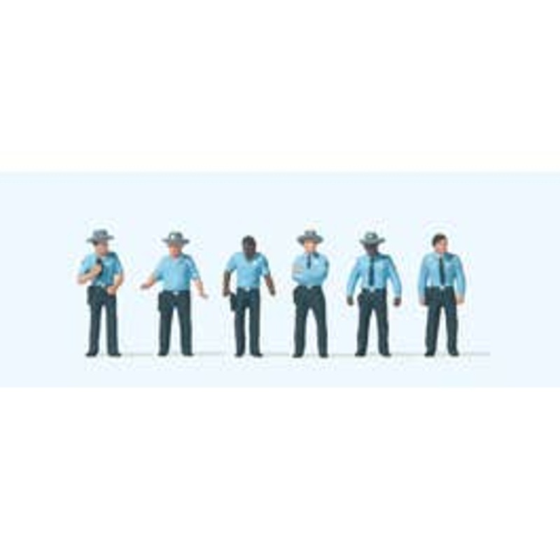 Preiser 10798  HO US Highway Patrolmen