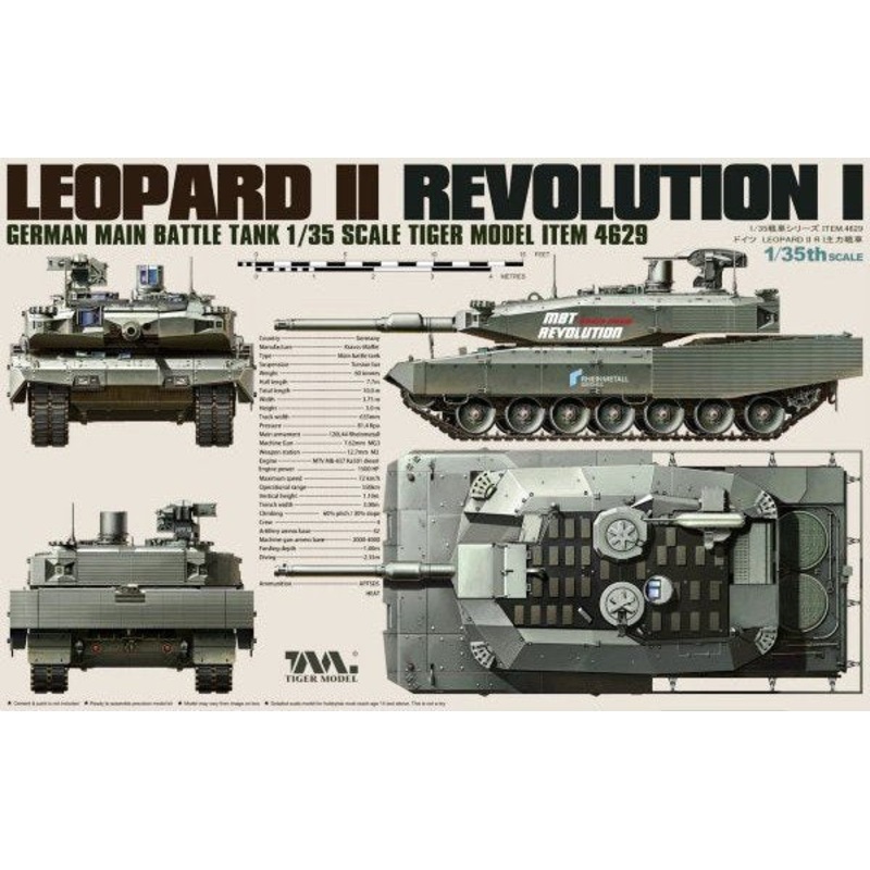 Tiger Model – 1/35LeopardIIRevolutionIMBT