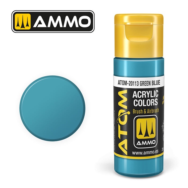 ATOM – 20113  Green Blue (20ml)