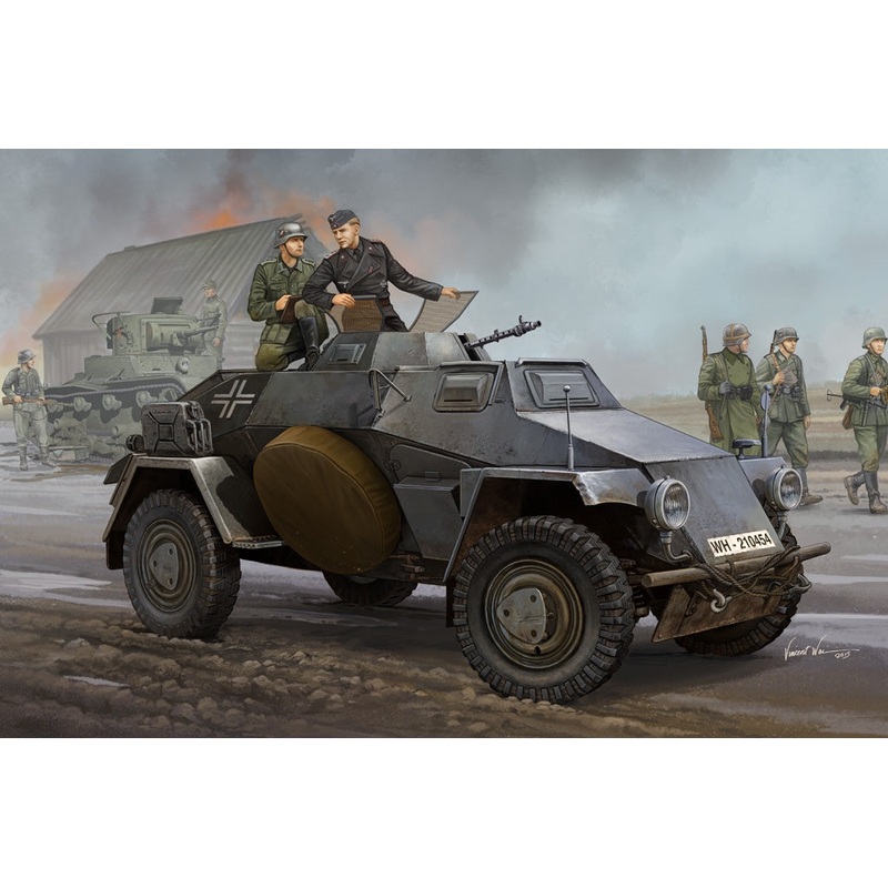 Hobby Boss – 1/35 Sd.Kfz.221 Leichter Panzerspahwagen (83812)