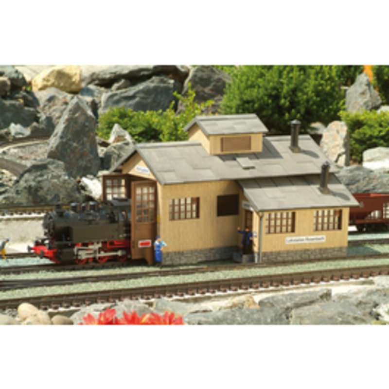 PIKO 62042 Rosenbach Engine Shed, Building Kit (G-Scale)