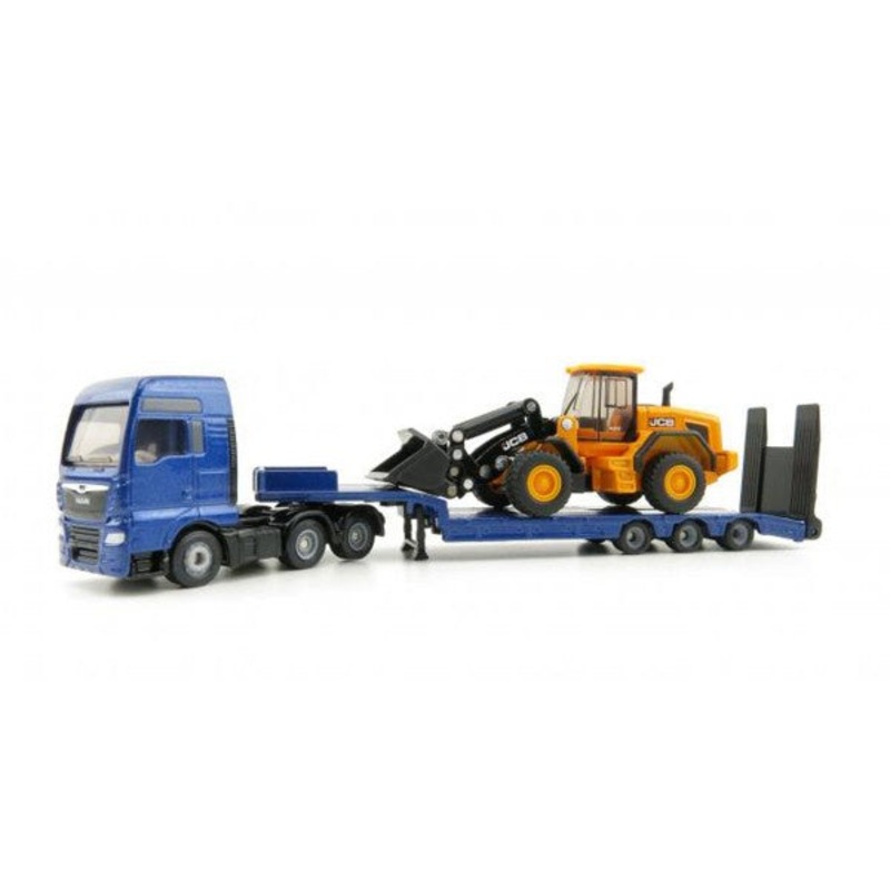 Siku – 1/87 MAN TGX XXL W/ Low loader & JCB wheel loader
