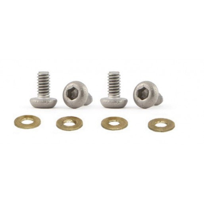 Slot.It – Titanium M2x4 Motor Screws 1.5mm Button Hex (4pcs)