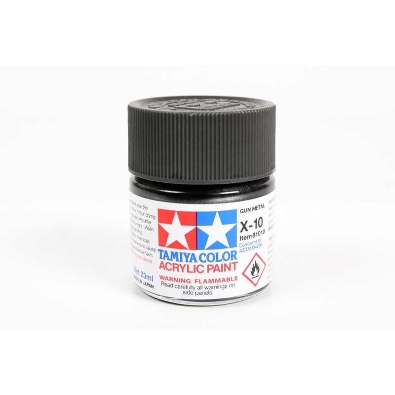 Tamiya – X-10 Gun Metal Acrylic (23ml)