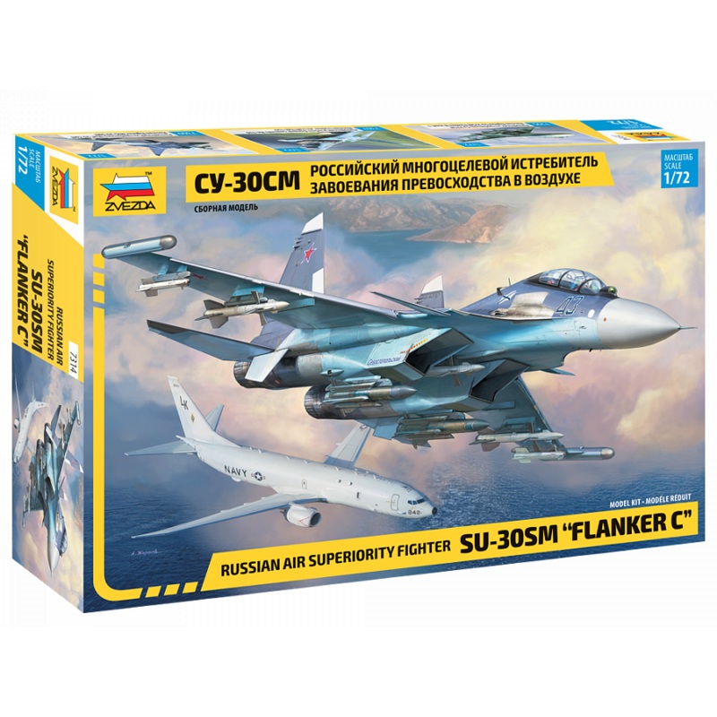 Zvezda – 1/72 Sukhoi SU-30 SM