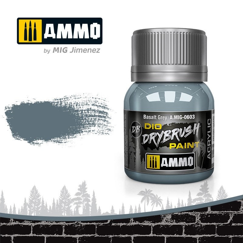 AMMO – 0603 DRYBRUSH Basalt Grey