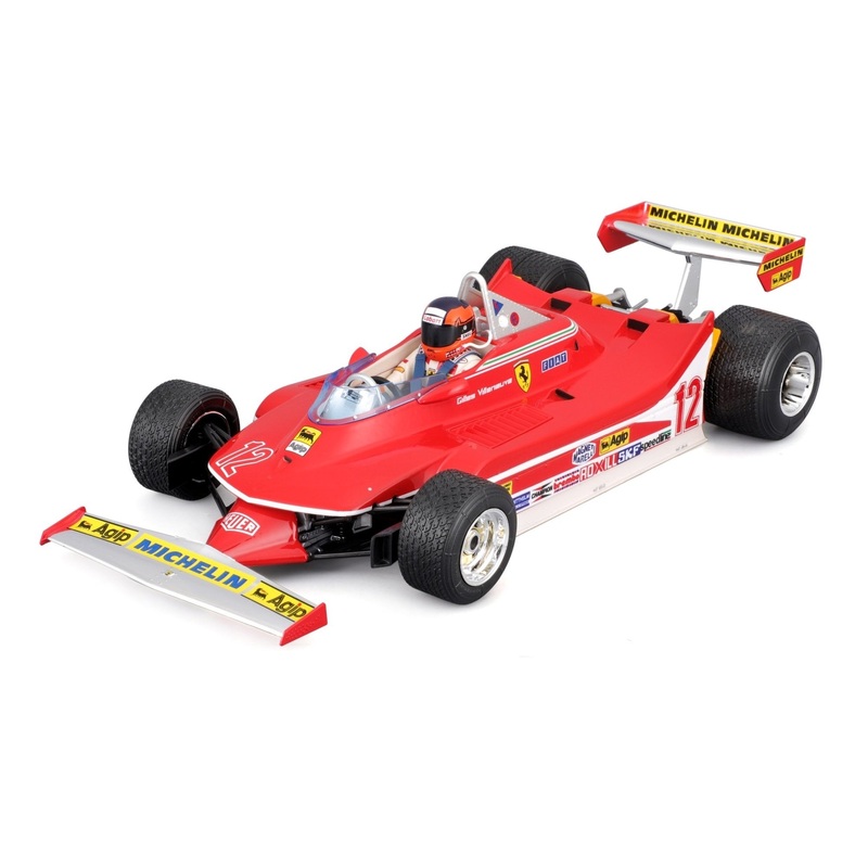 Burago – 1/18 Ferrari 312T4 #12 G.Villeneuve 1979 GP USA
